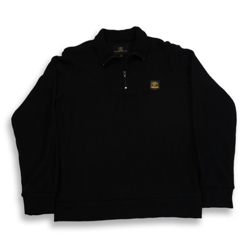 Sentimento fekete quarterzip hosszúujjú