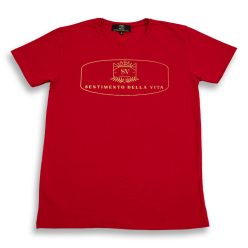 Sentimento piros póló logo